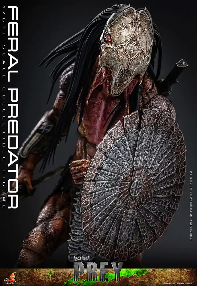 Figurină de acțiune Prey 1/6 Feral Predator 37 cm poza produsului