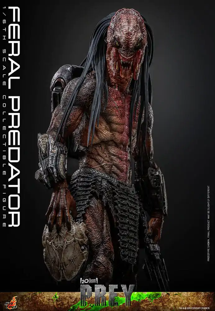 Figurină de acțiune Prey 1/6 Feral Predator 37 cm poza produsului