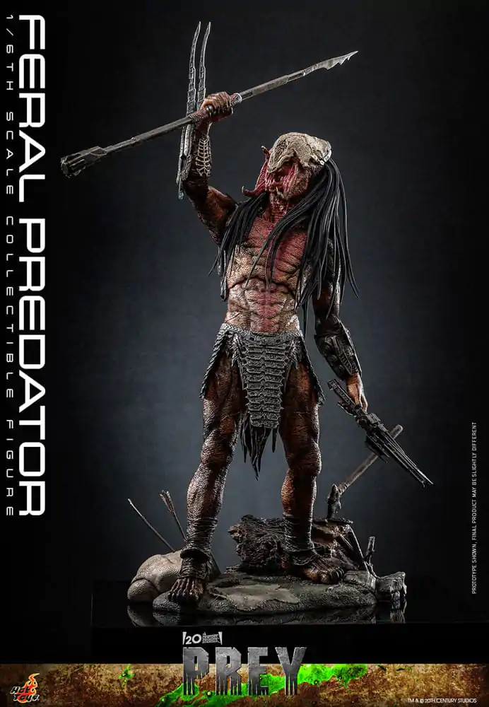 Figurină de acțiune Prey 1/6 Feral Predator 37 cm poza produsului
