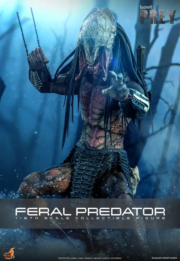 Figurină de acțiune Prey 1/6 Feral Predator 37 cm poza produsului