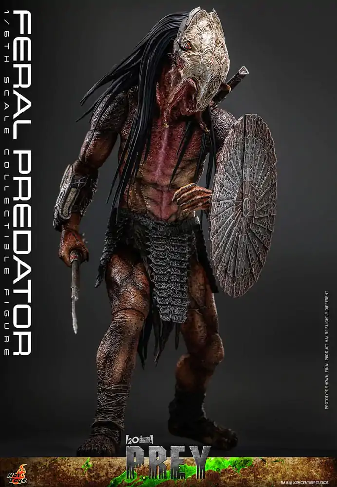 Figurină de acțiune Prey 1/6 Feral Predator 37 cm poza produsului