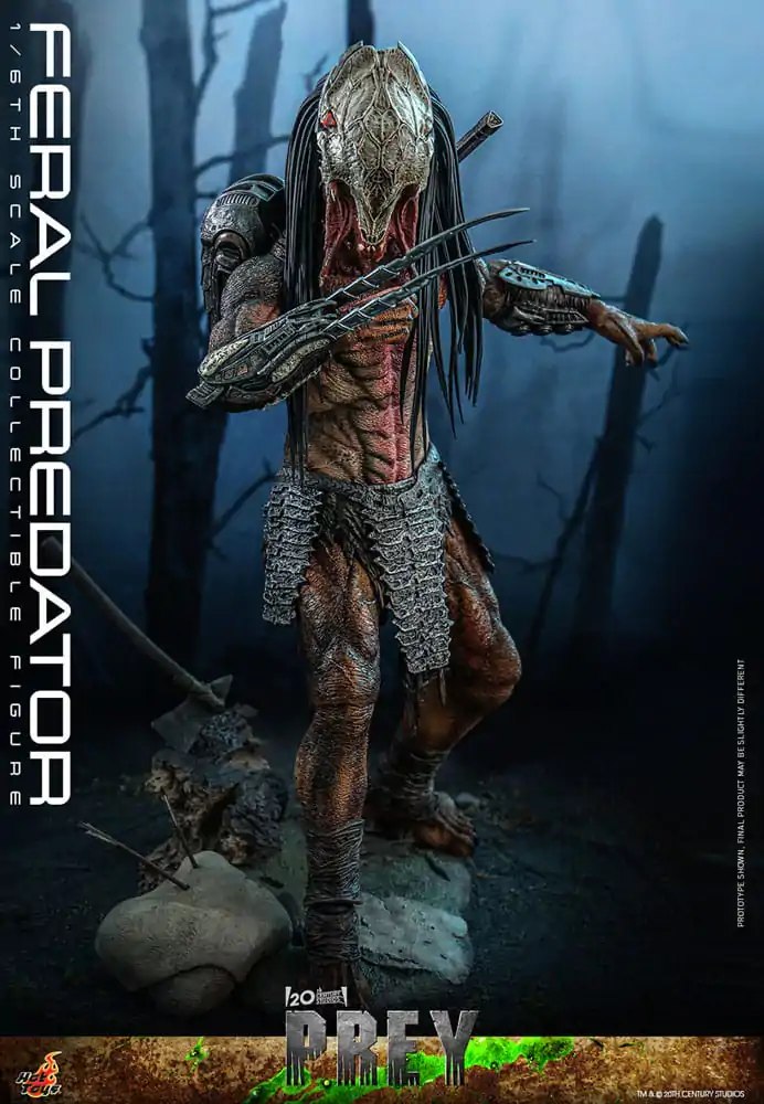 Figurină de acțiune Prey 1/6 Feral Predator 37 cm poza produsului