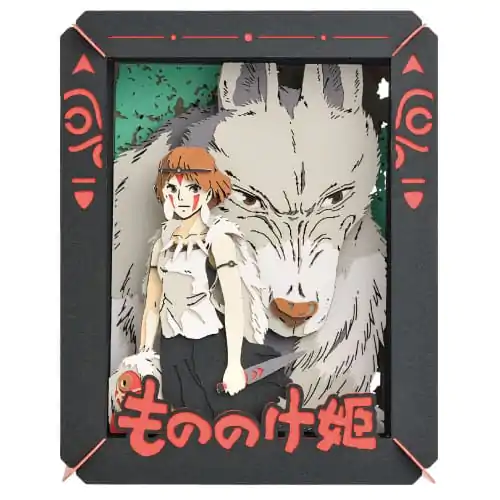 Princess Mononoke Paper Model Kit Teatru de Hârtie San poza produsului