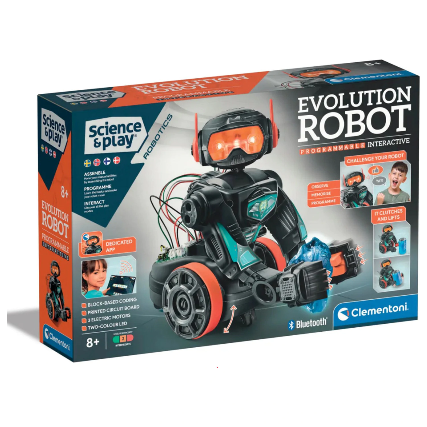 Set de constructie Robot de Jucarie Programabil Evolution Robot poza produsului