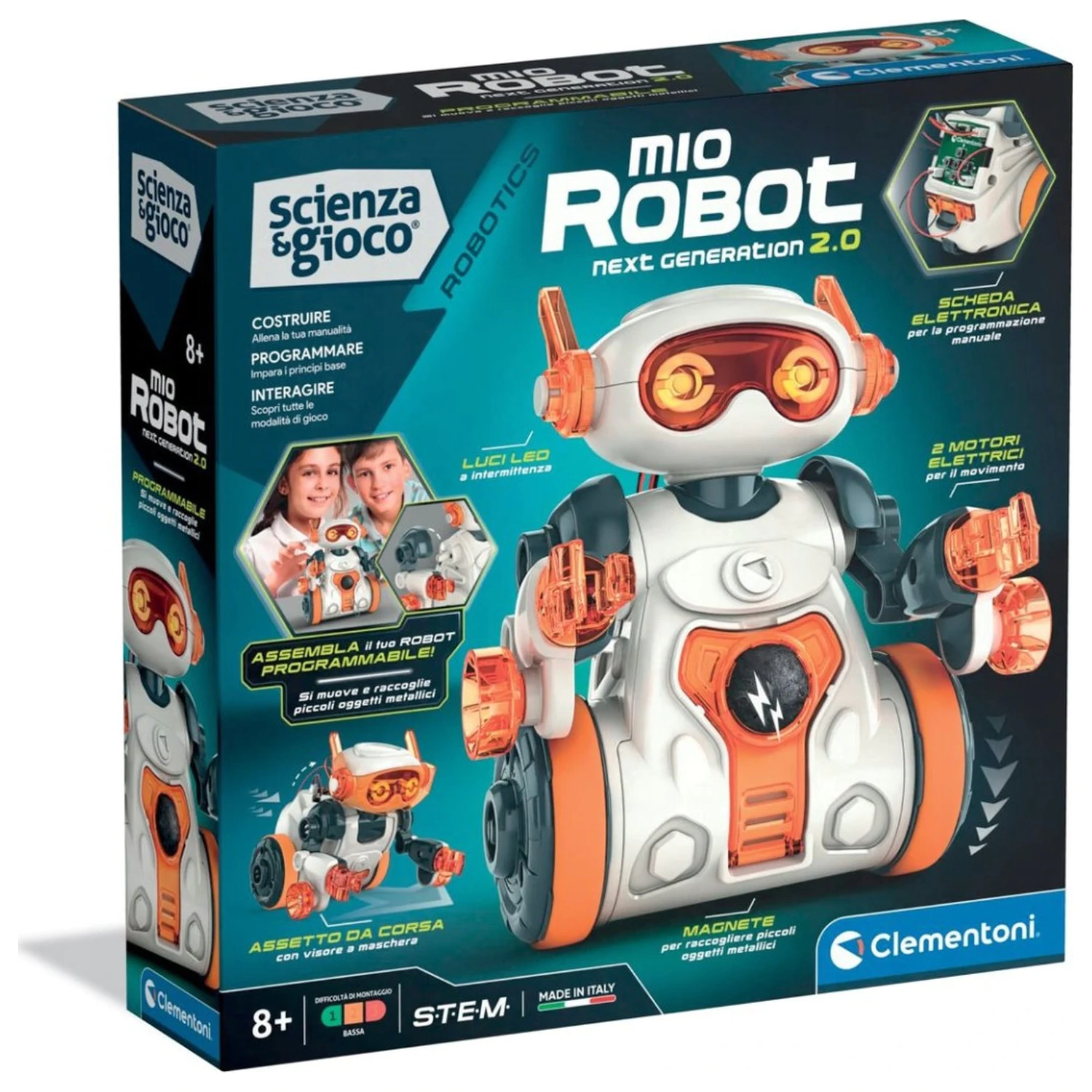 Programmable Toy Robot Mio the Robot 2.0 Set de constructie poza produsului