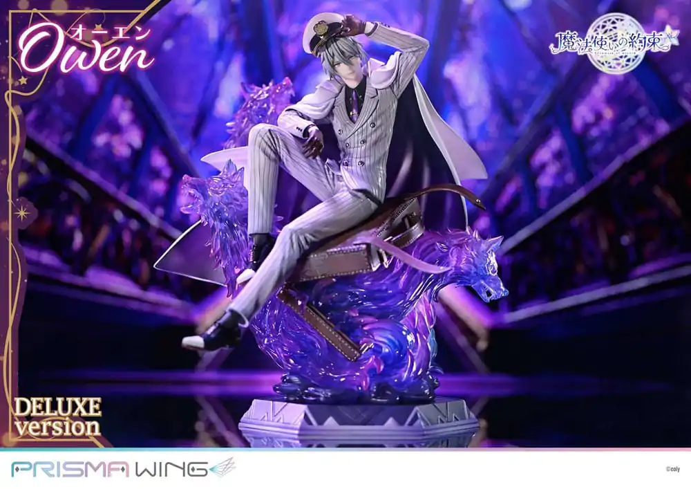 Statuie PVC Promise of Wizard Prisma Wing 1/7 Owen Deluxe Version 26 cm poza produsului