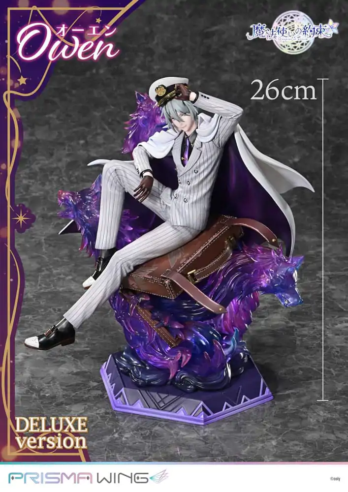Statuie PVC Promise of Wizard Prisma Wing 1/7 Owen Deluxe Version 26 cm poza produsului