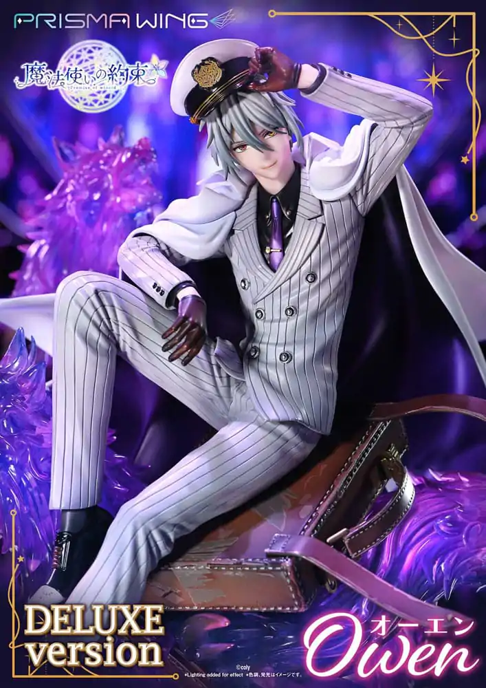 Statuie PVC Promise of Wizard Prisma Wing 1/7 Owen Deluxe Version 26 cm poza produsului