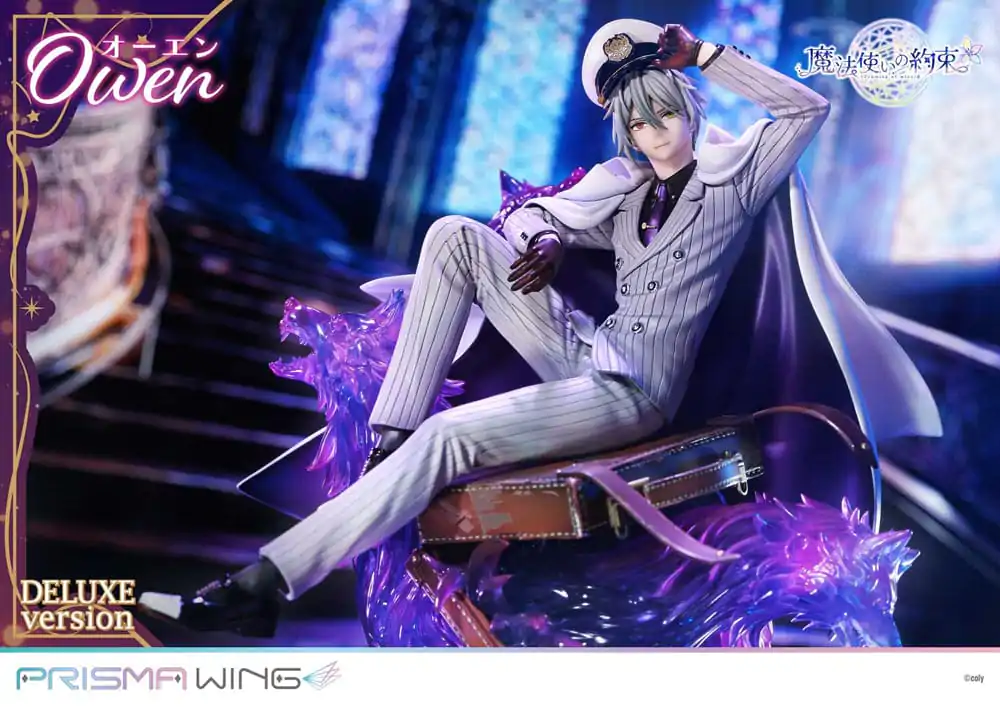 Statuie PVC Promise of Wizard Prisma Wing 1/7 Owen Deluxe Version 26 cm poza produsului