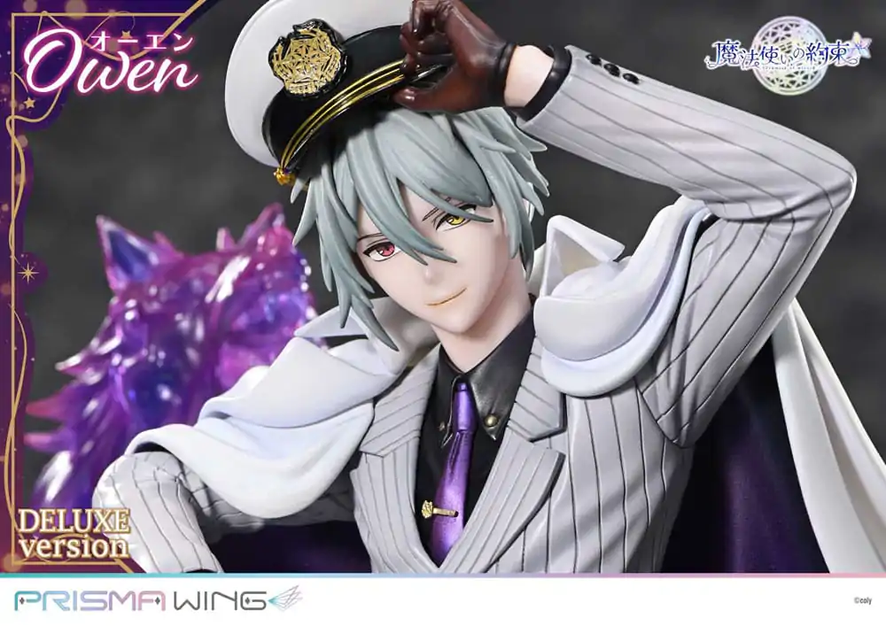 Statuie PVC Promise of Wizard Prisma Wing 1/7 Owen Deluxe Version 26 cm poza produsului