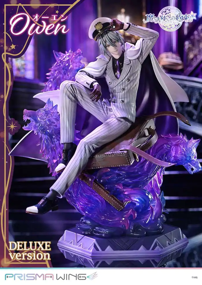 Statuie PVC Promise of Wizard Prisma Wing 1/7 Owen Deluxe Version 26 cm poza produsului