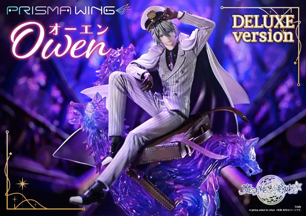 Statuie PVC Promise of Wizard Prisma Wing 1/7 Owen Deluxe Version 26 cm poza produsului