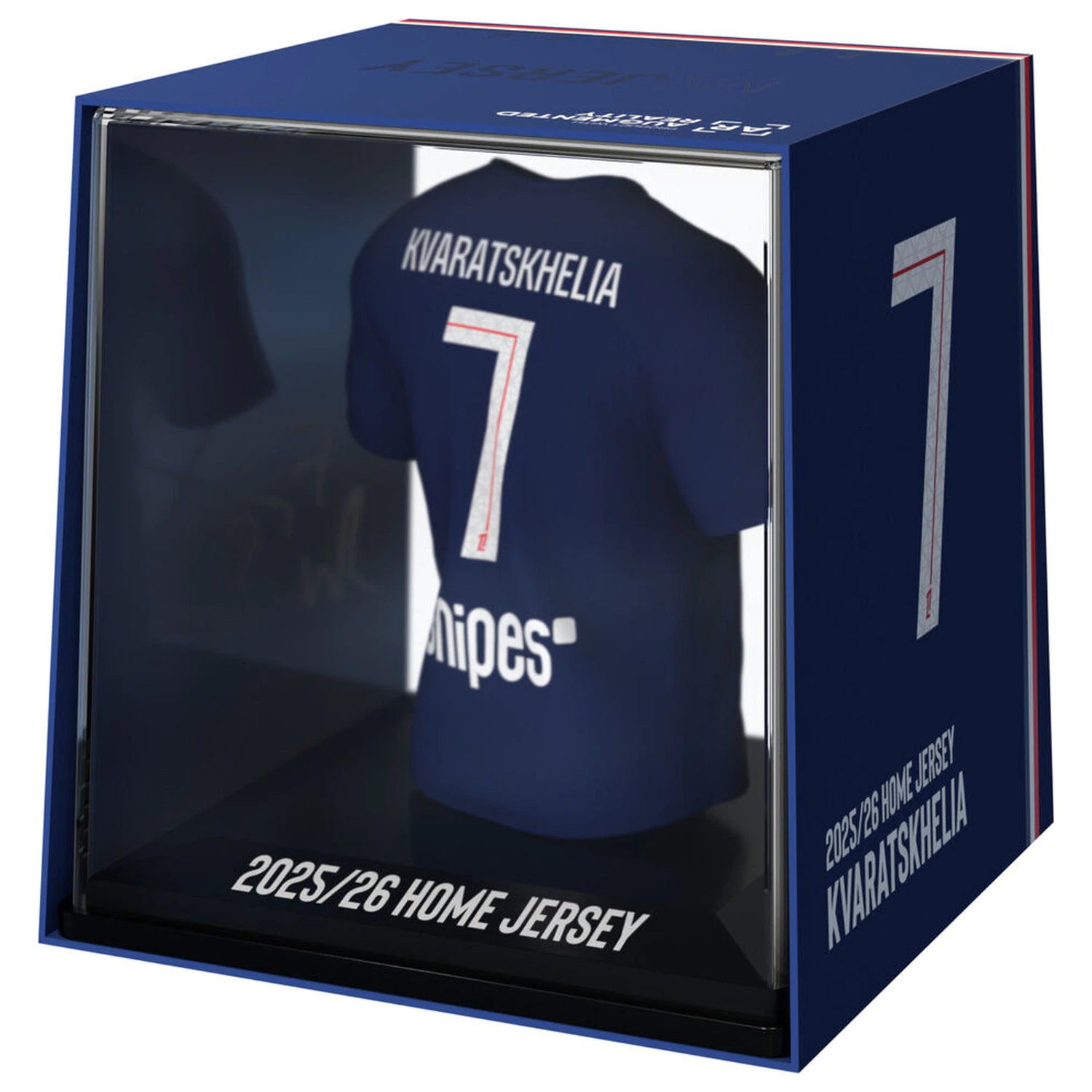 PSG Kvaratskhelia mini tricou figurina poza produsului