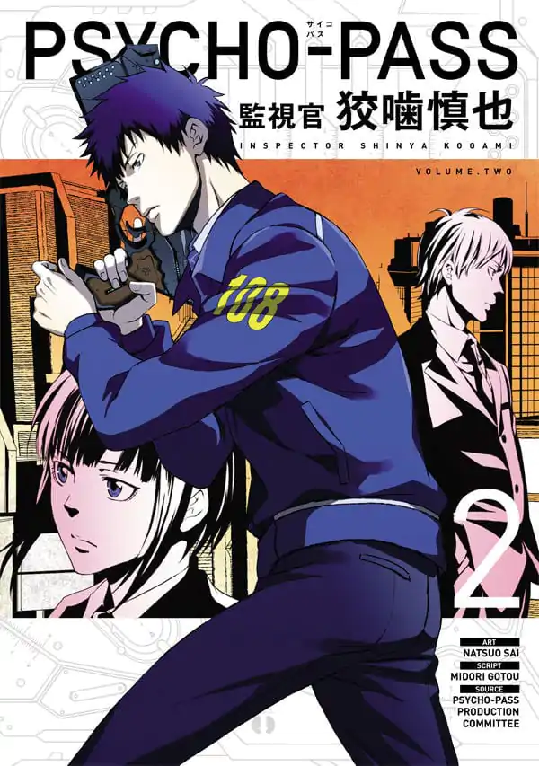 Psycho-Pass: Inspector Shinya Kogami Manga Volum 2 poza produsului