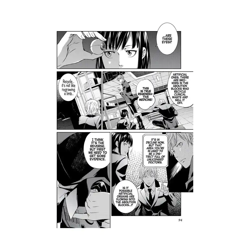 Psycho-Pass: Inspector Shinya Kogami Manga Volum 2 poza produsului