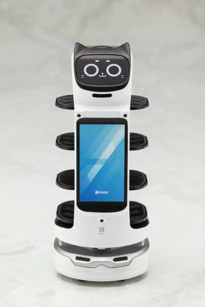 Pudu Robotics Kit Model din Plastic Bellabot White Ver. 11 cm poza produsului