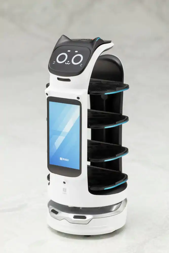 Pudu Robotics Kit Model din Plastic Bellabot White Ver. 11 cm poza produsului