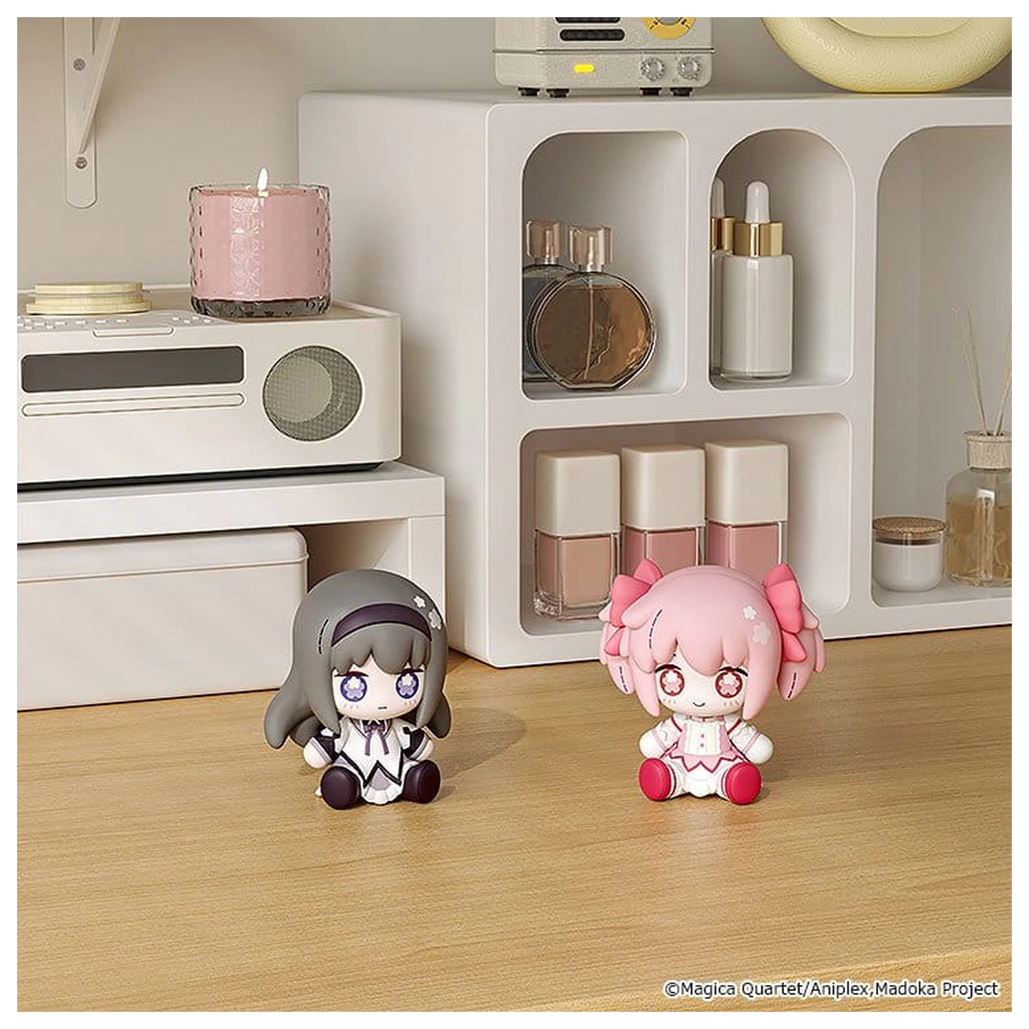 Puella Magi Madoka Magica Huggy Good Smile Mini Figurină Madoka Kaname 7 cm poza produsului