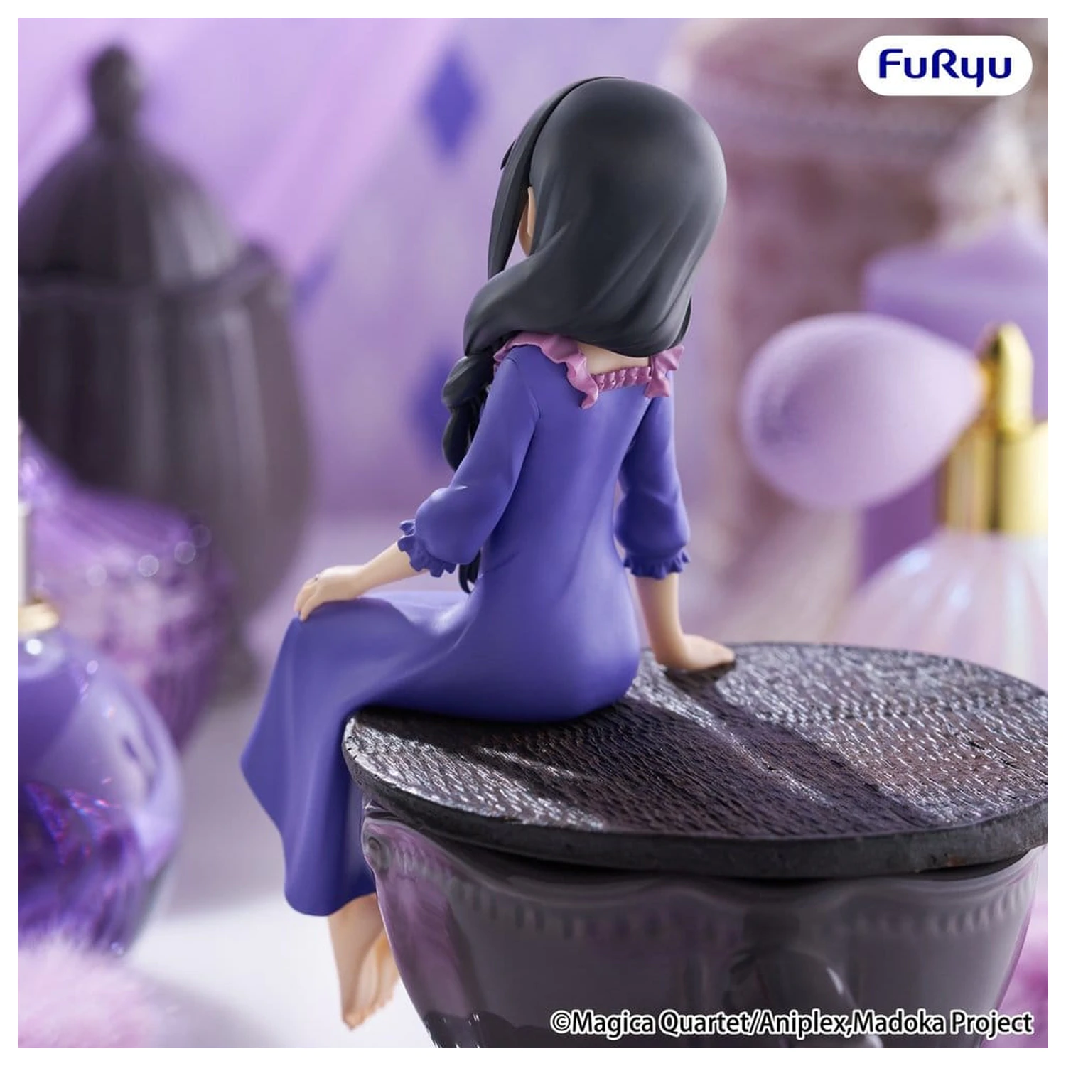 Puella Magi Madoka Magica figurina PVC Noodle Stopper -Homura Akemi- 15 cm poza produsului