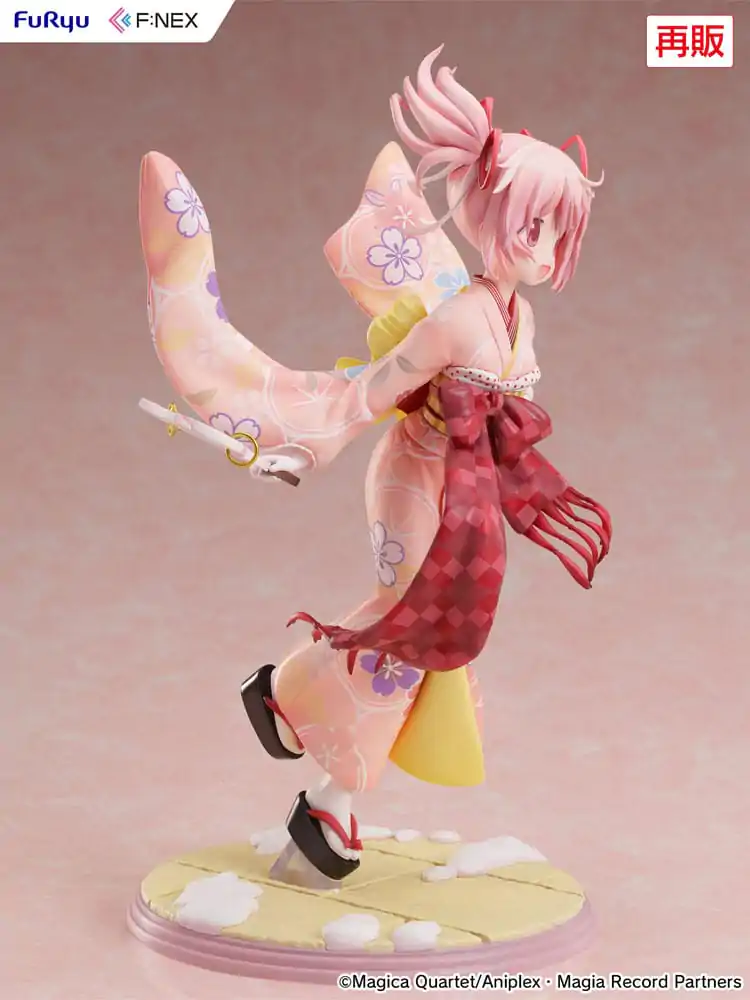 Puella Magi Madoka Magica Side Story Magia Record PVC Statueta 1/7 Madoka Kaname Kimono Ver. 22 cm poza produsului