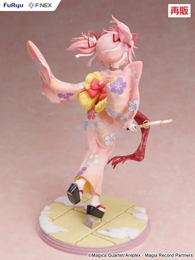 Puella Magi Madoka Magica Side Story Magia Record PVC Statueta 1/7 Madoka Kaname Kimono Ver. 22 cm poza produsului