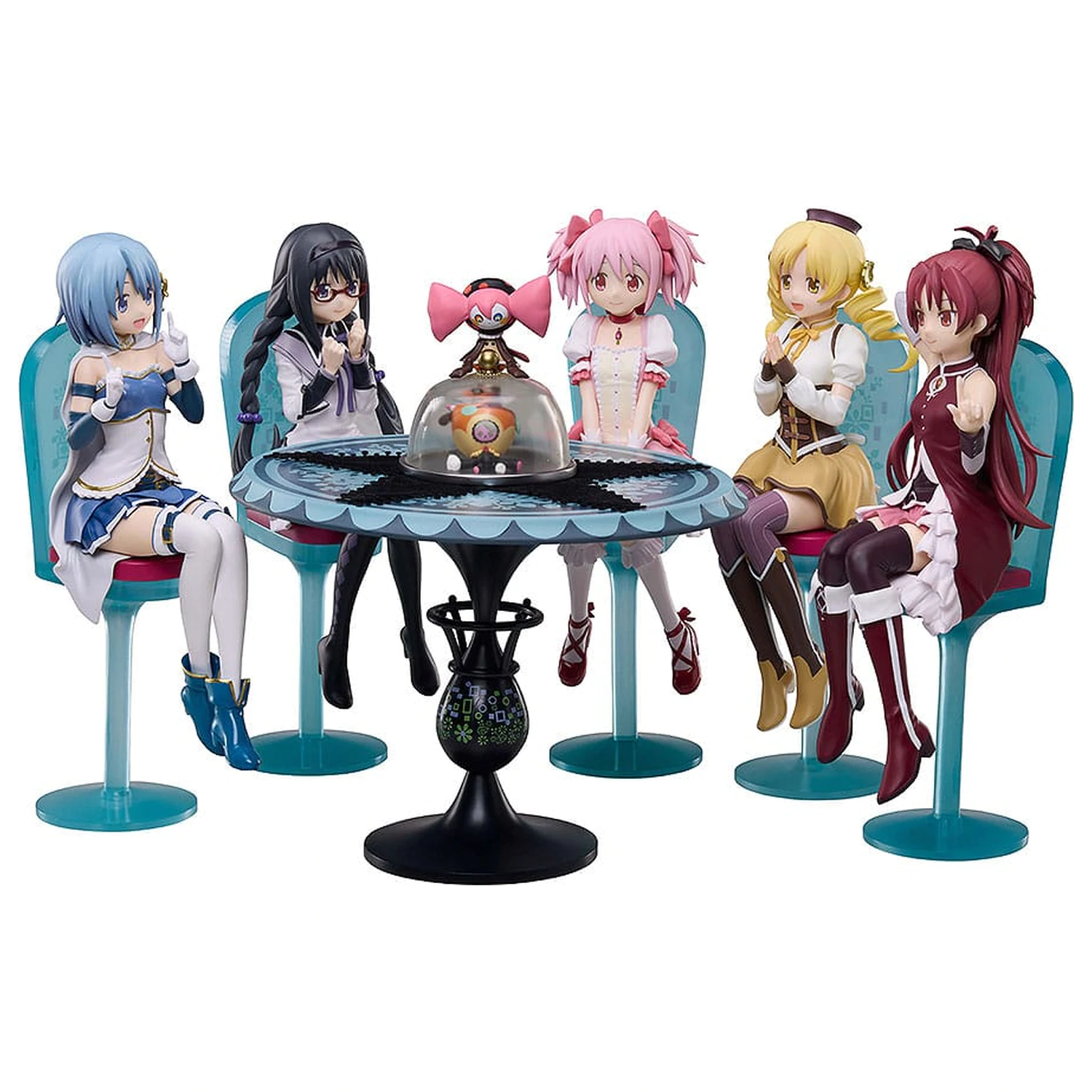 Puella Magi Madoka Magica The Movie: Rebellion statuie PVC Tea Party Cake Song Ver. Set 18 cm poza produsului
