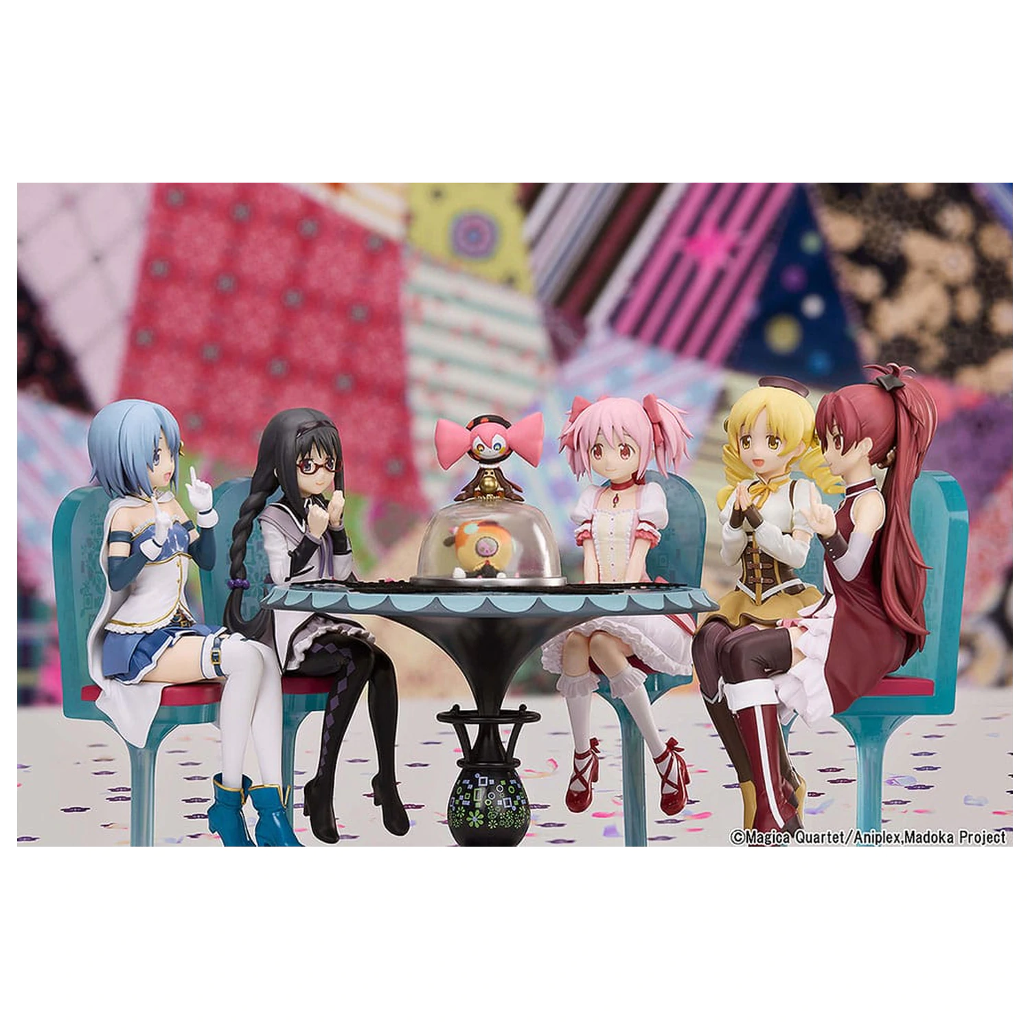 Puella Magi Madoka Magica The Movie: Rebellion statuie PVC Tea Party Cake Song Ver. Set 18 cm poza produsului