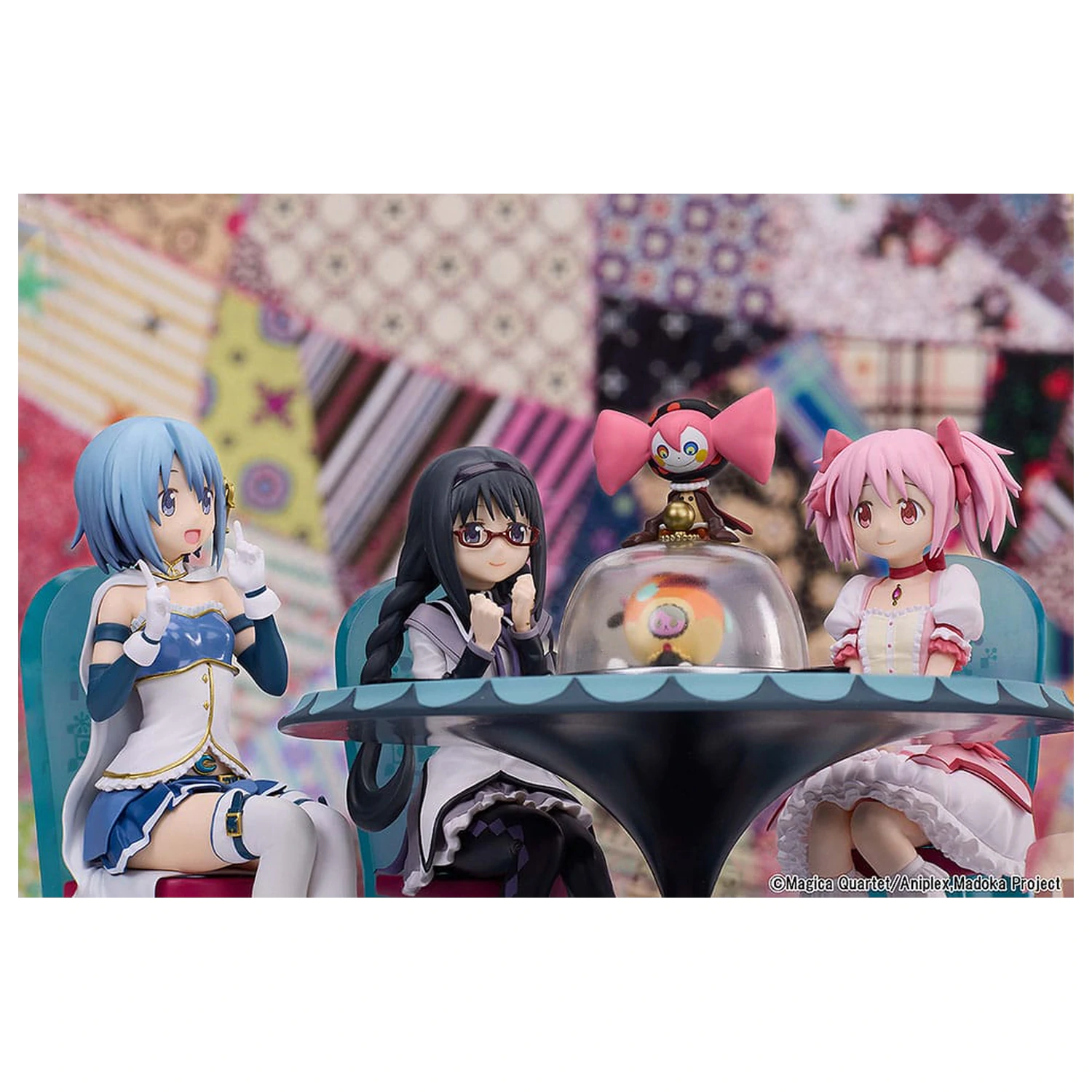 Puella Magi Madoka Magica The Movie: Rebellion statuie PVC Tea Party Cake Song Ver. Set 18 cm poza produsului