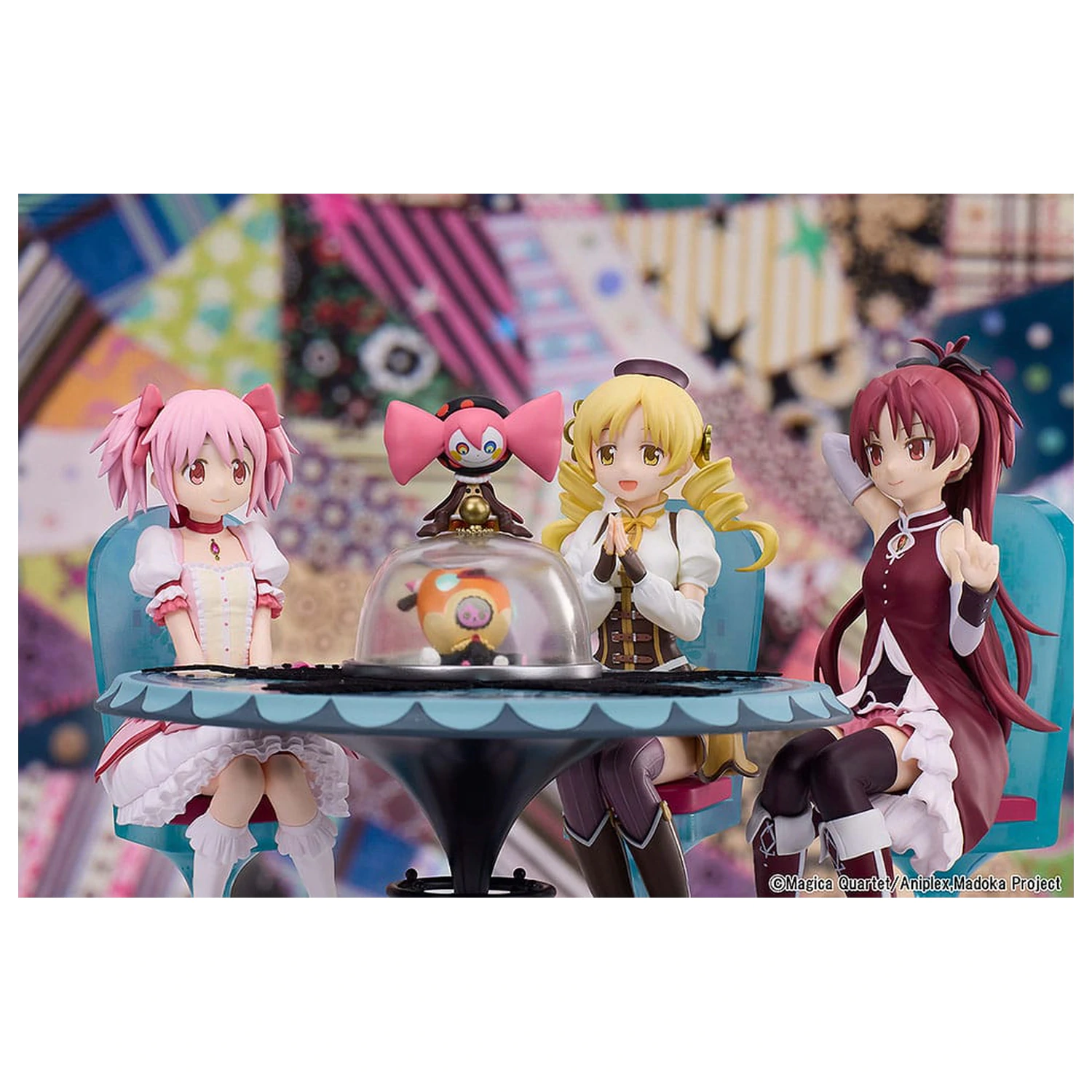 Puella Magi Madoka Magica The Movie: Rebellion statuie PVC Tea Party Cake Song Ver. Set 18 cm poza produsului