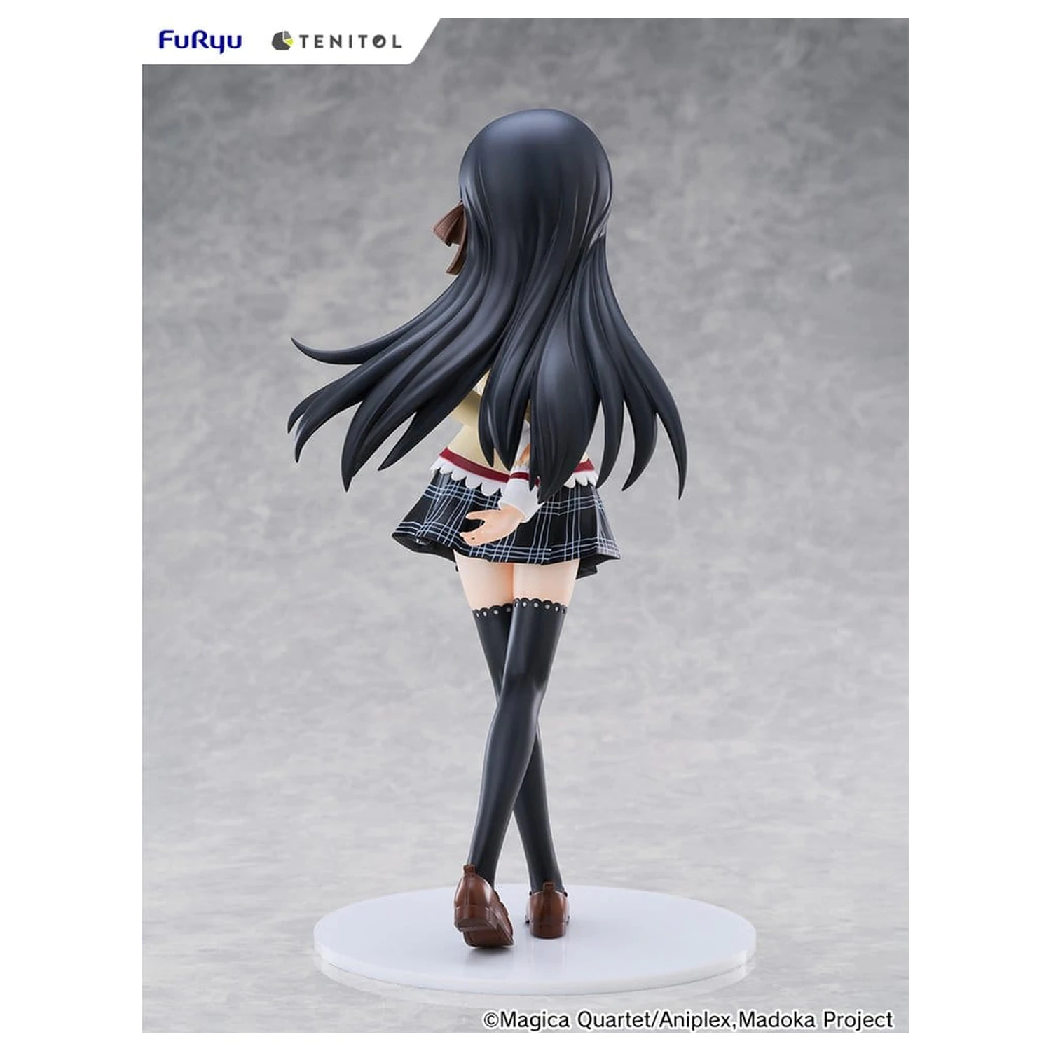 Puella Magi Madoka Magica the Movie -Walpurgisnacht: Rising- Tenitol Tall Figurina PVC Homura Akemi 30 cm poza produsului