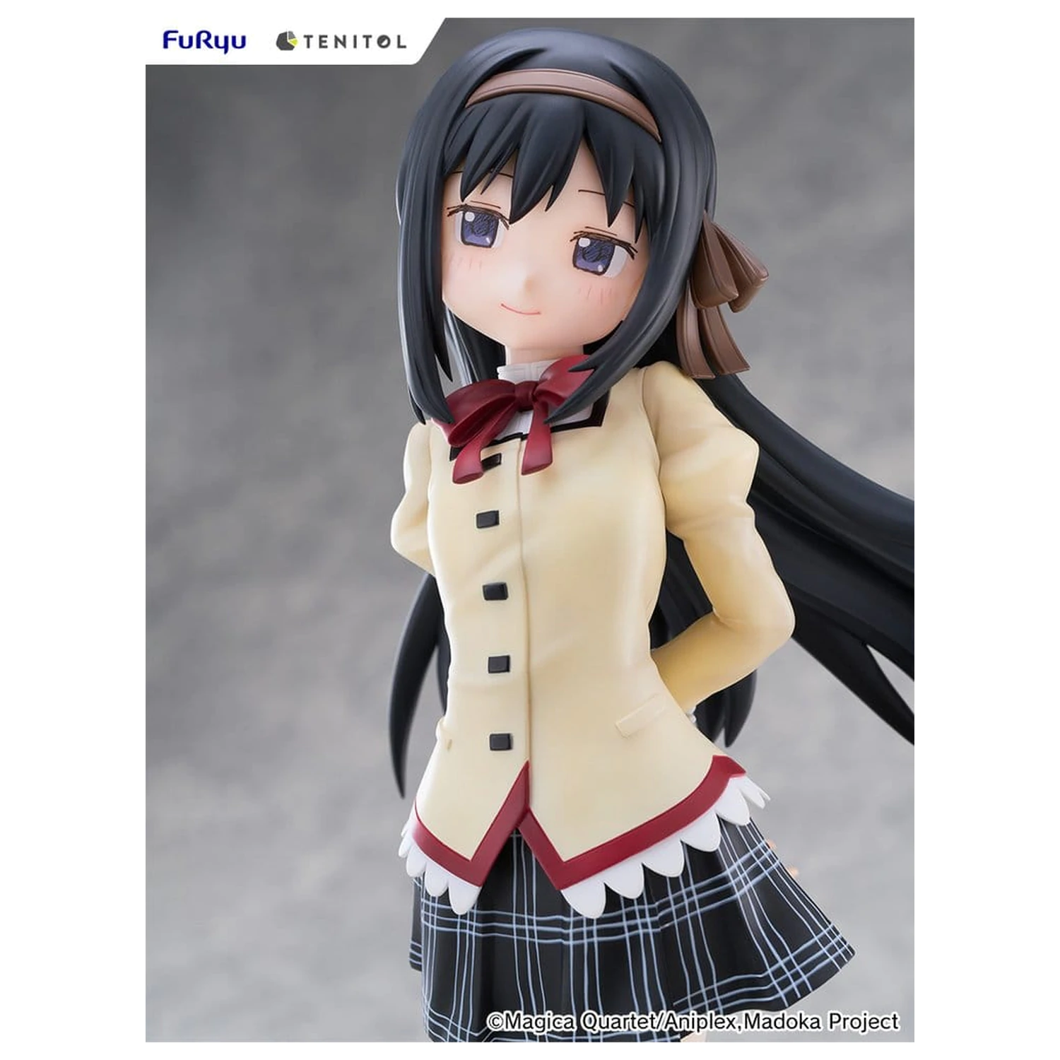 Puella Magi Madoka Magica the Movie -Walpurgisnacht: Rising- Tenitol Tall Figurina PVC Homura Akemi 30 cm poza produsului