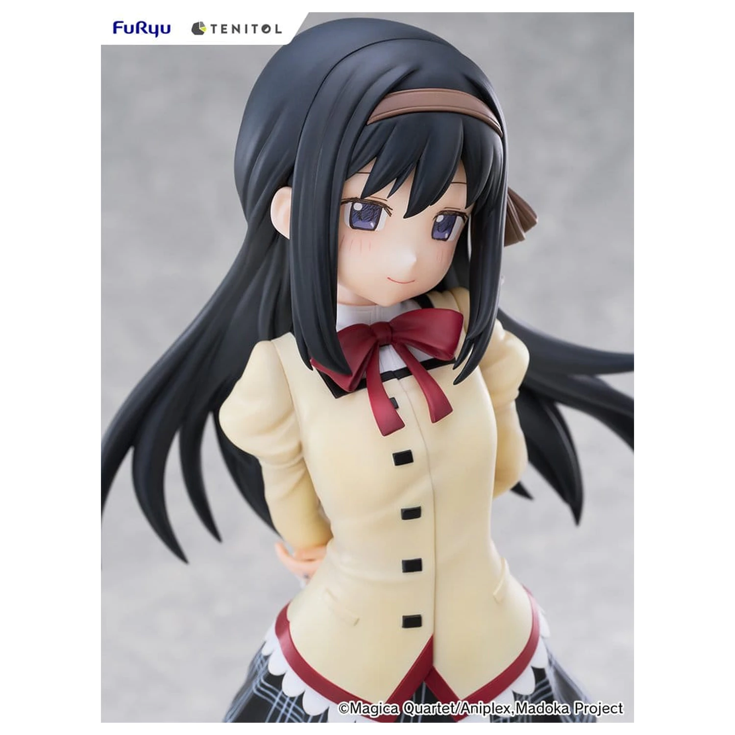 Puella Magi Madoka Magica the Movie -Walpurgisnacht: Rising- Tenitol Tall Figurina PVC Homura Akemi 30 cm poza produsului