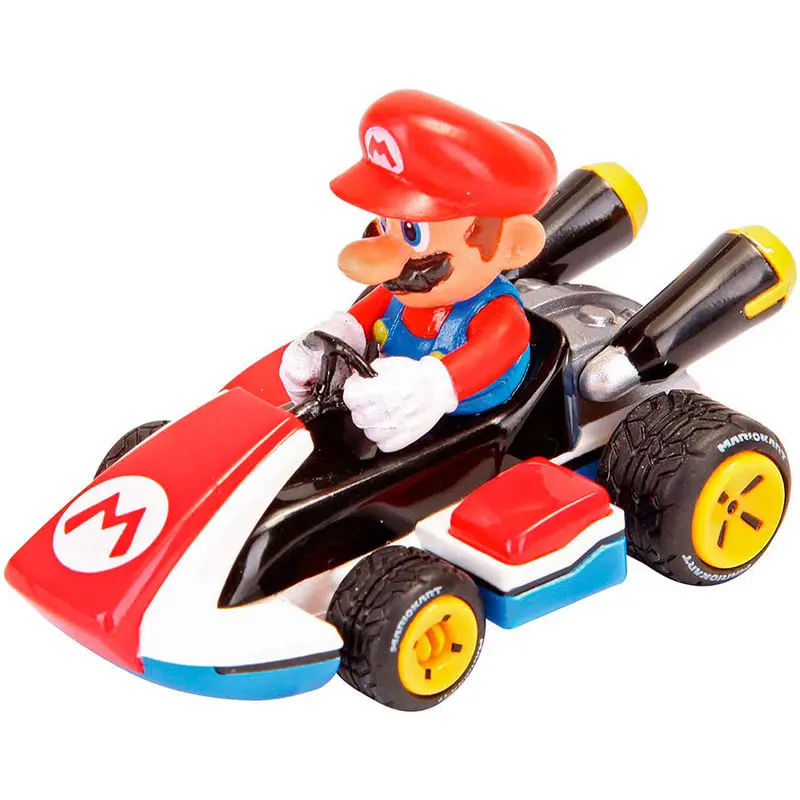 Set 3 mașini Pull Speed Mario Kart 8 Mario Luigi Yoshi poza produsului