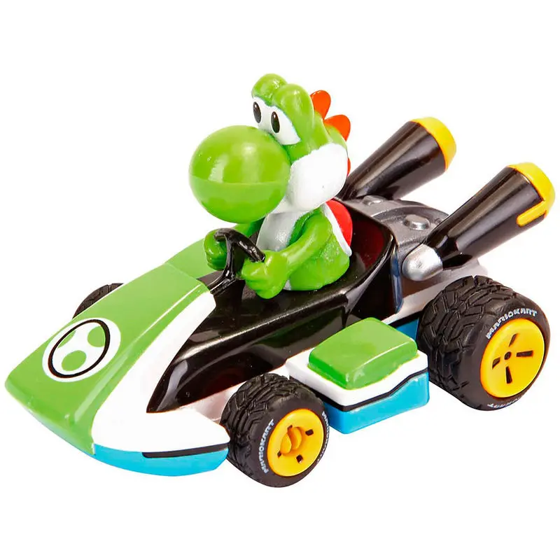 Set 3 mașini Pull Speed Mario Kart 8 Mario Luigi Yoshi poza produsului