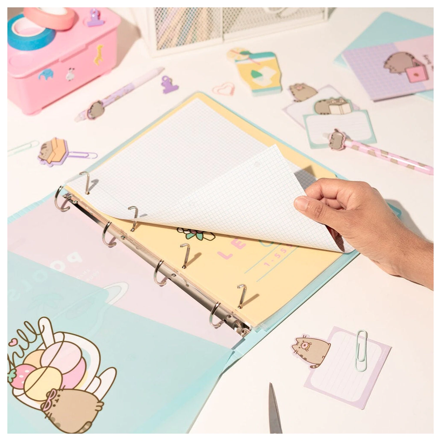 Pusheen 4 inel liant poza produsului