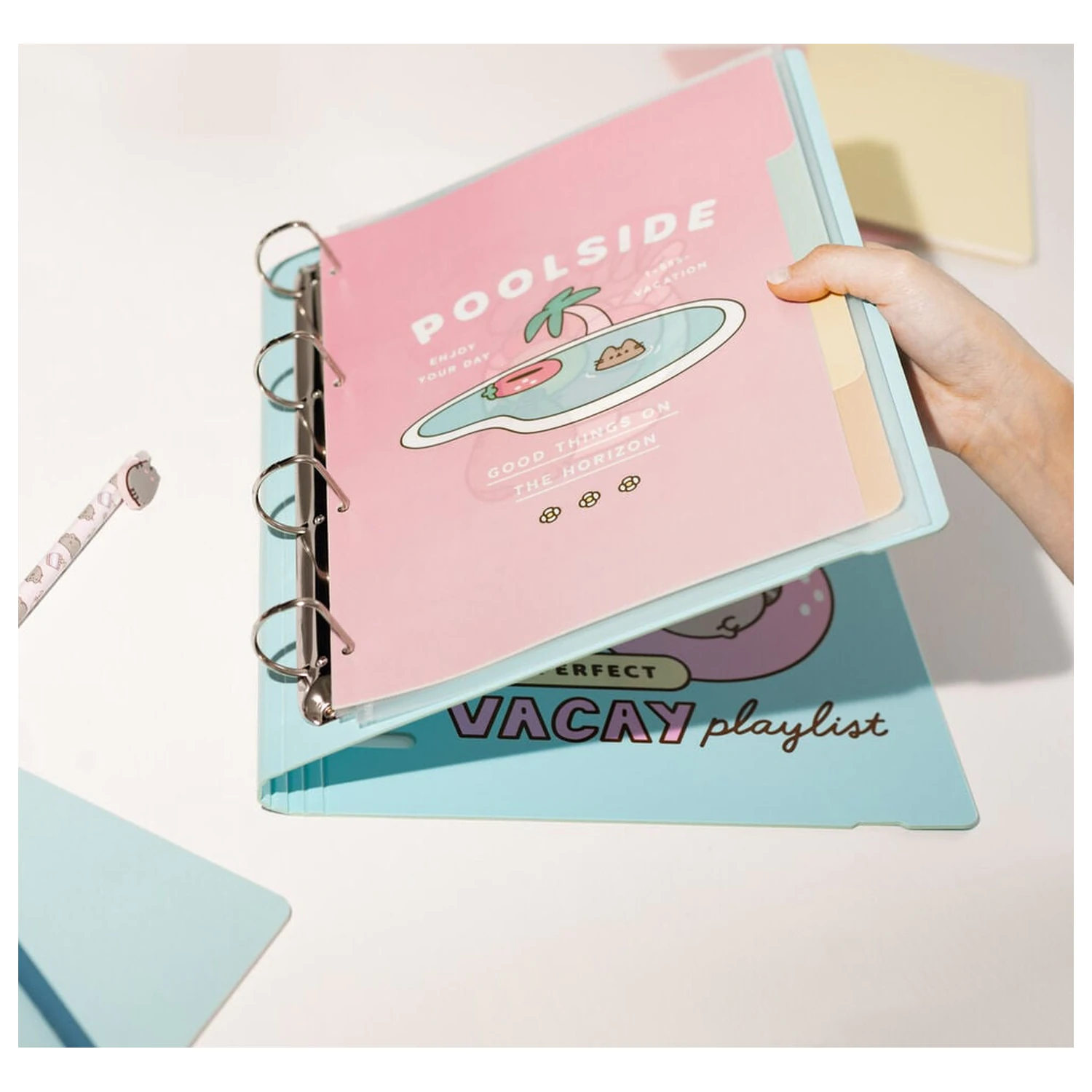 Pusheen 4 inel liant poza produsului