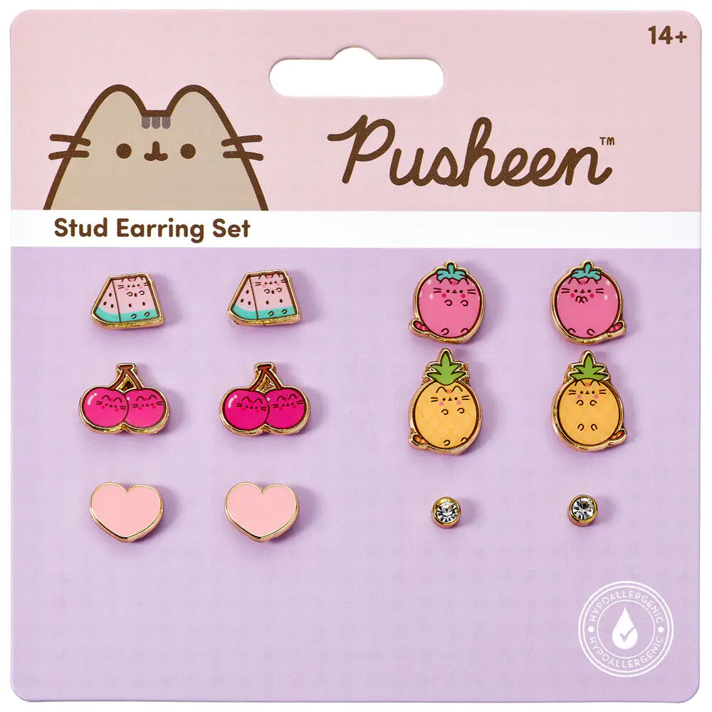 Pusheen Set 6 perechi de cercei poza produsului