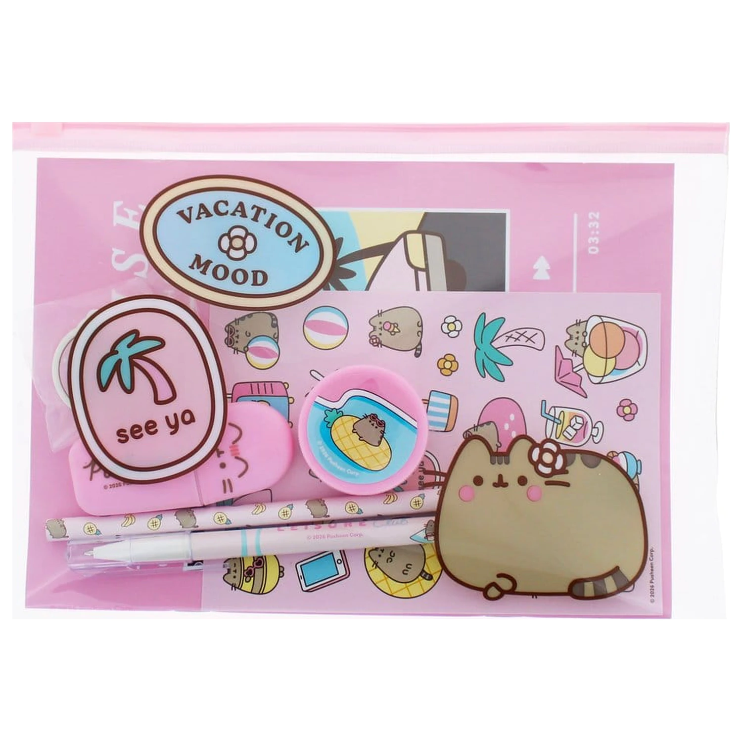 Set de papetarie Pusheen din 7 piese poza produsului