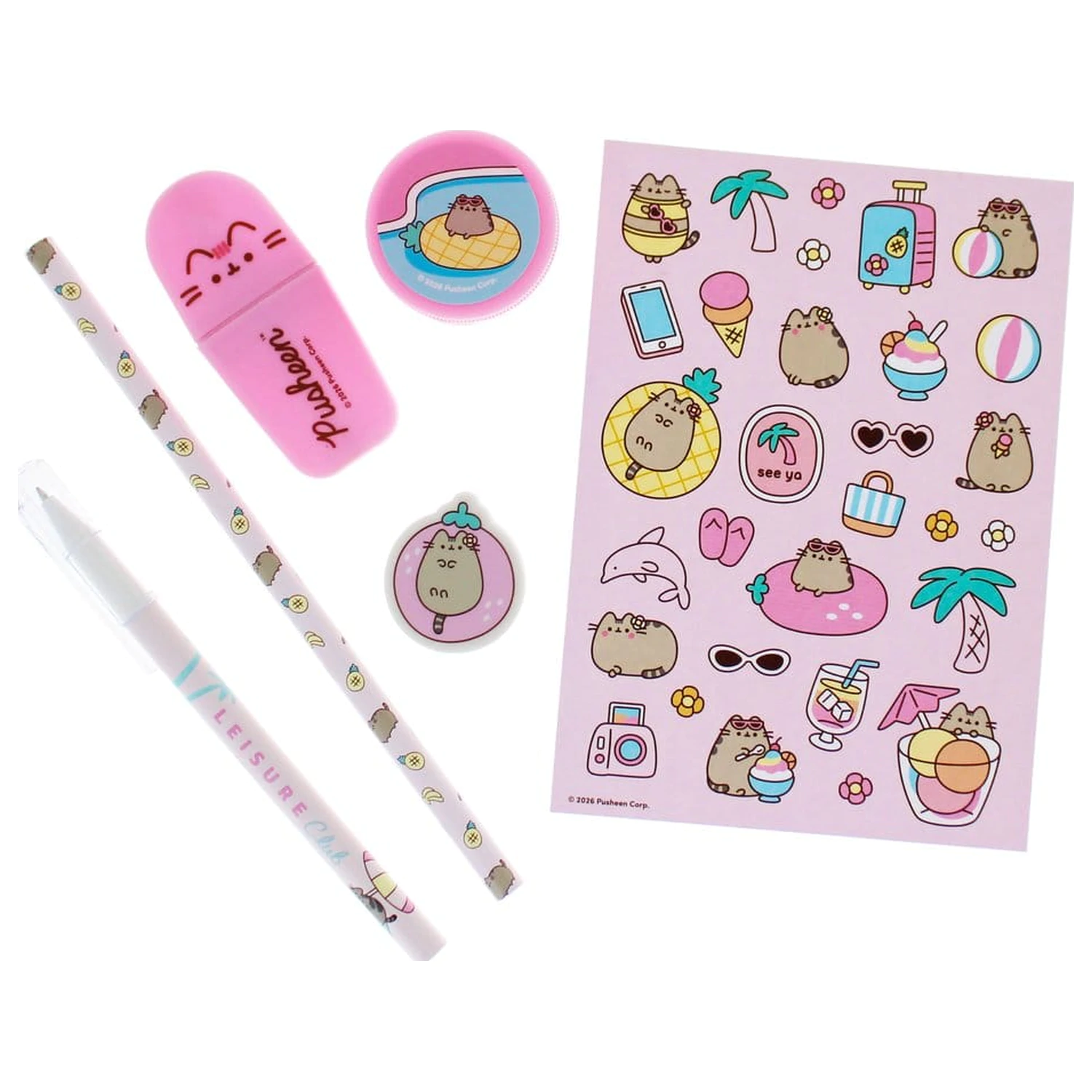 Set de papetarie Pusheen din 7 piese poza produsului