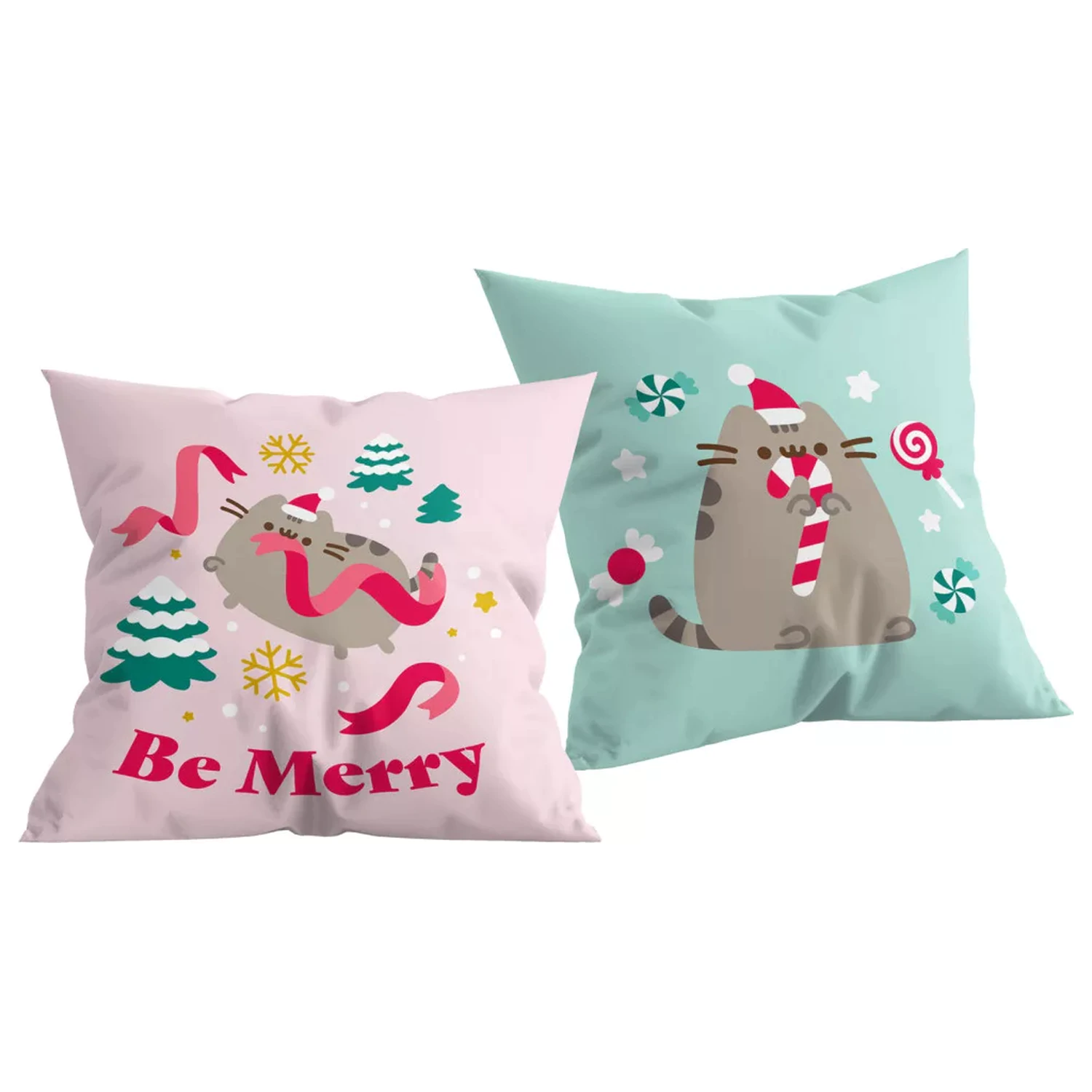 Pusheen Be Merry Perne decorative 40x40 cm poza produsului