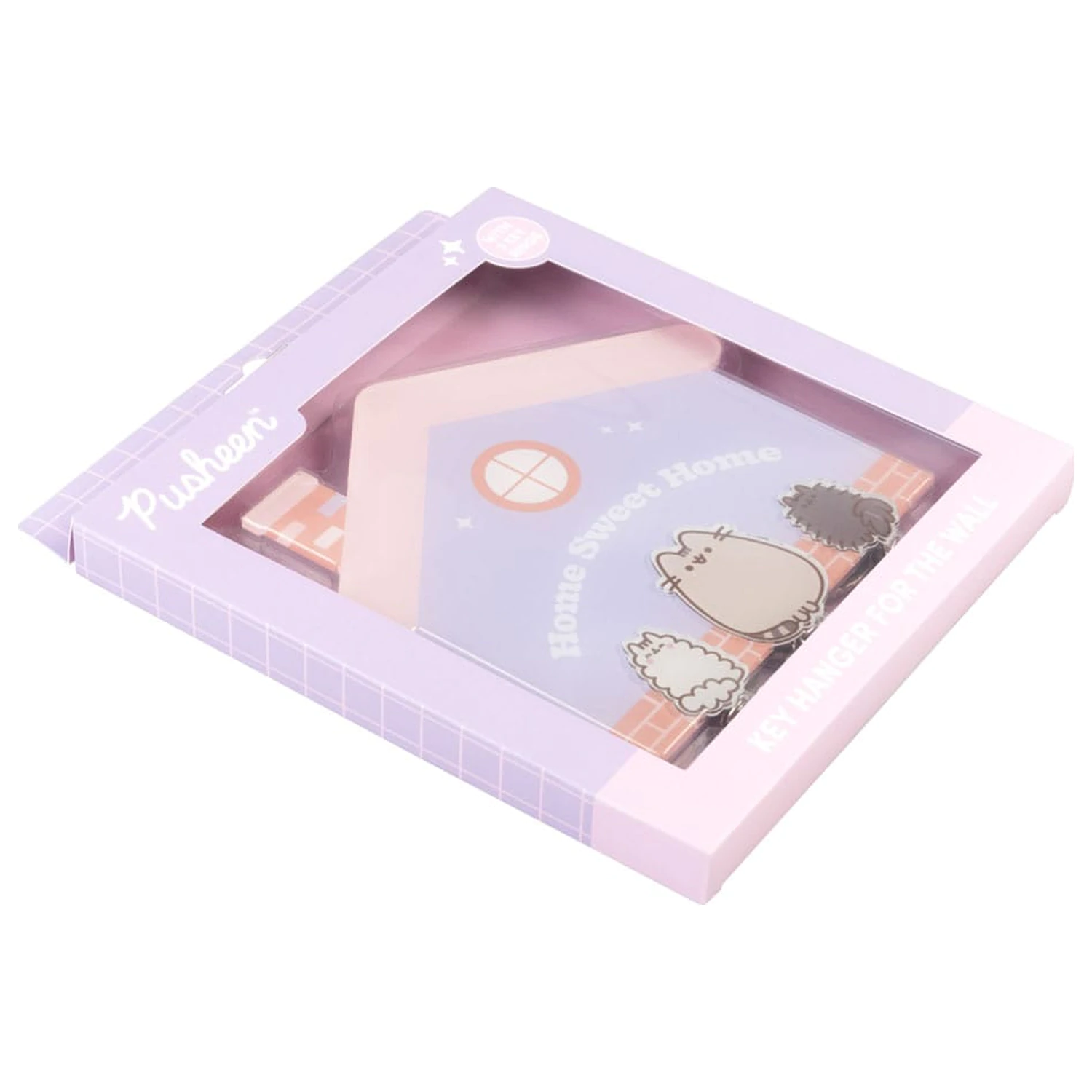 Pusheen suport de chei incl. 3 inele de chei poza produsului