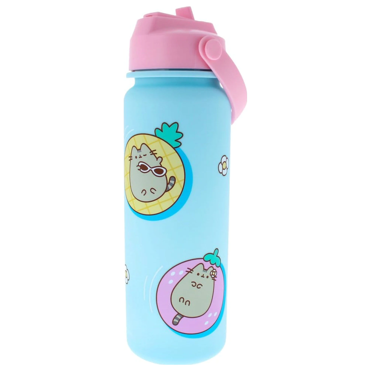 Pusheen Sticla de apa Flip Top By The Pool Blue poza produsului