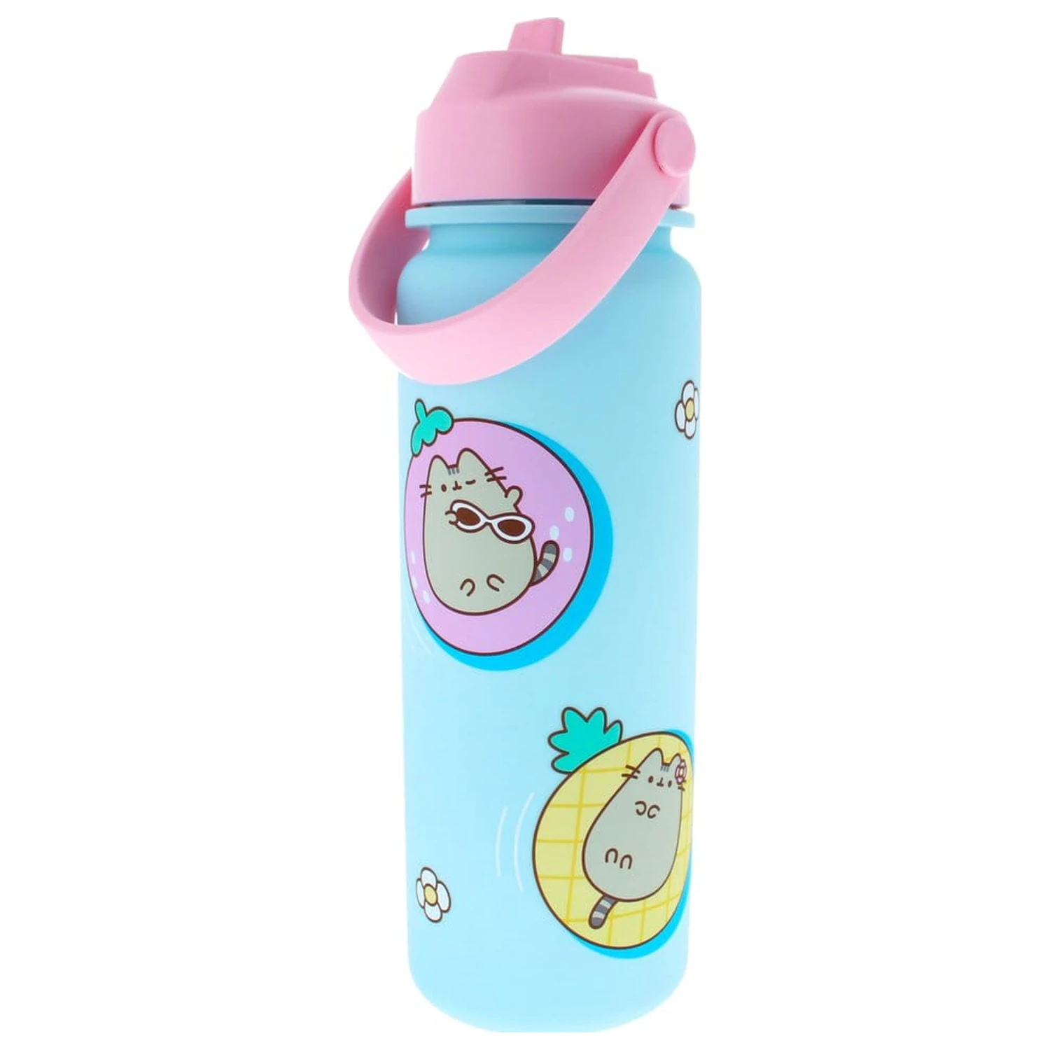 Pusheen Sticla de apa Flip Top By The Pool Blue poza produsului