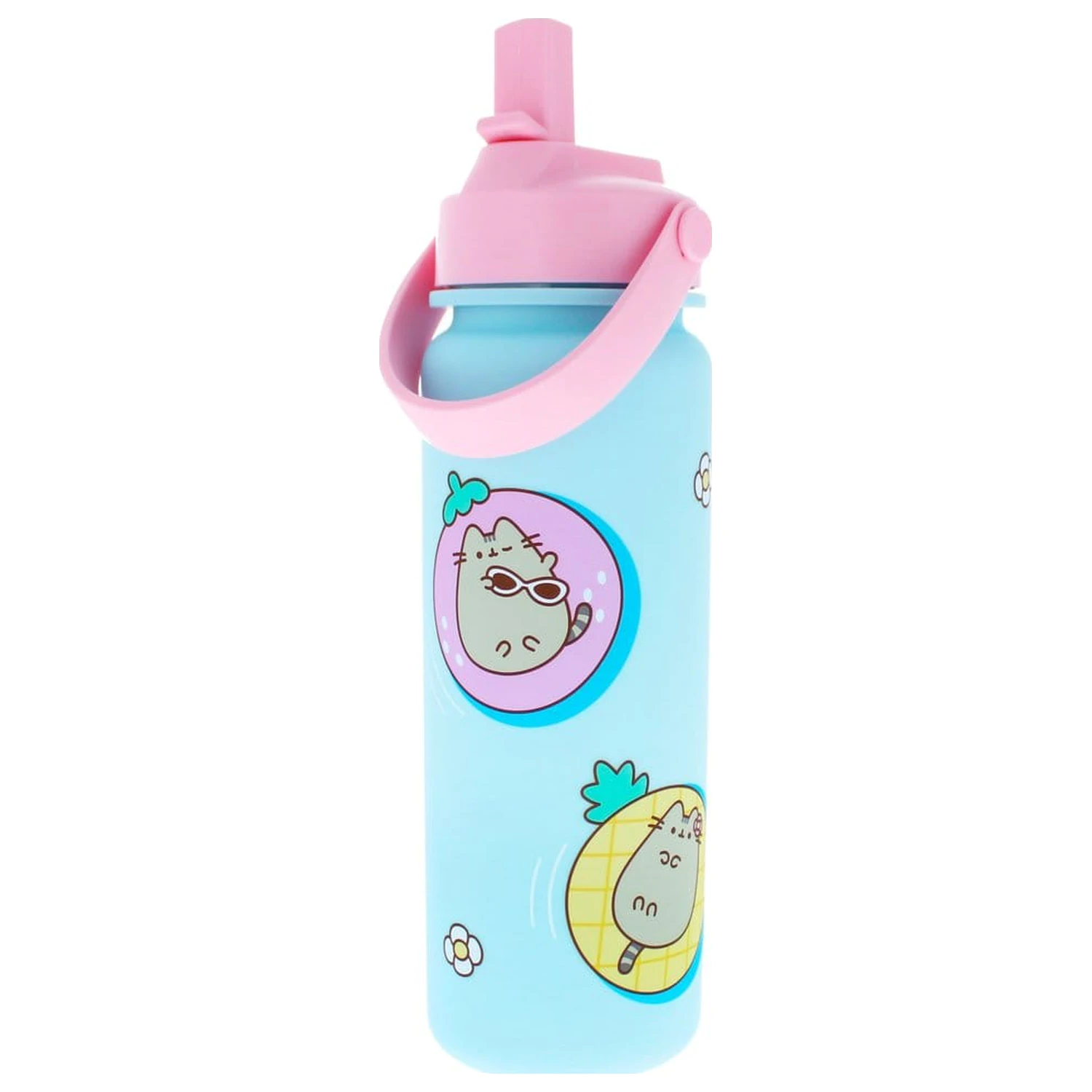 Pusheen Sticla de apa Flip Top By The Pool Blue poza produsului