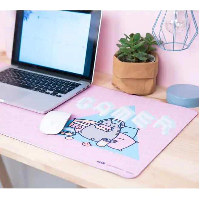 Pusheen gaming desk pad poza produsului