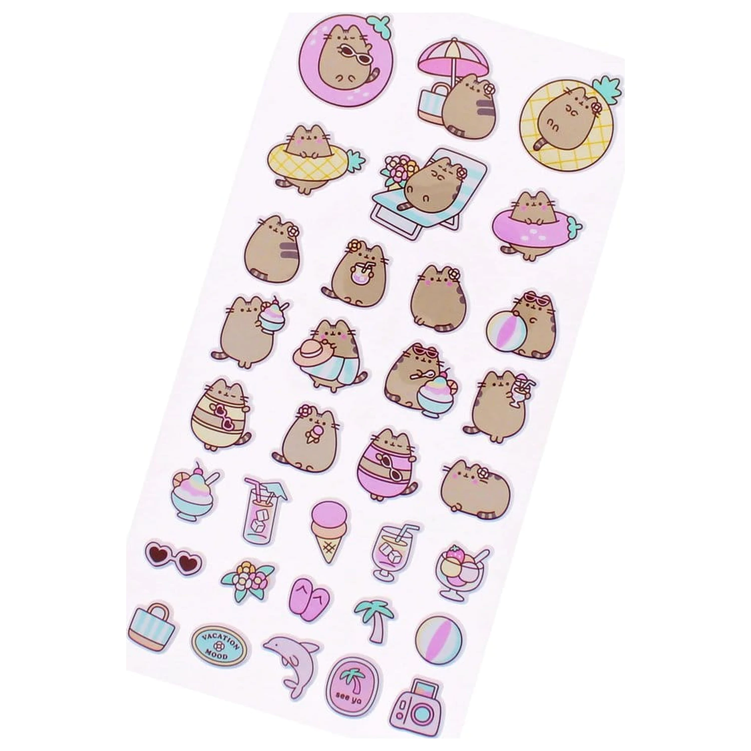 Set autocolante Pusheen poza produsului