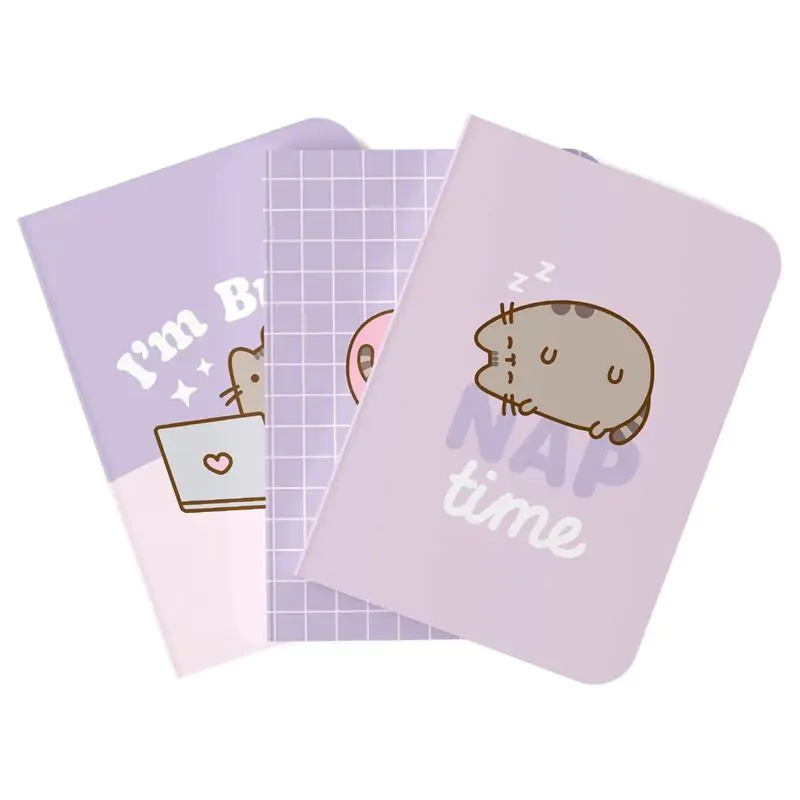 Set 3 caiete A6 Pusheen Moments poza produsului