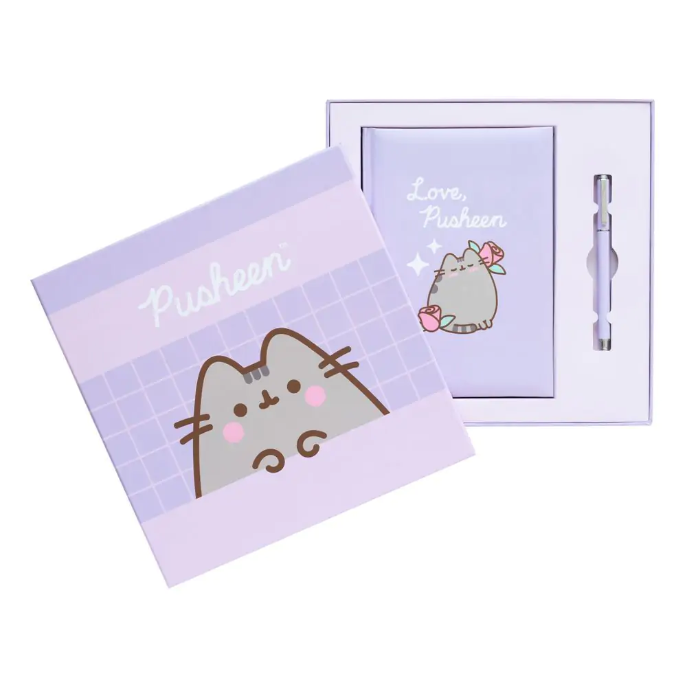 Pusheen Moments A5 caiet premium + set de pix poza produsului