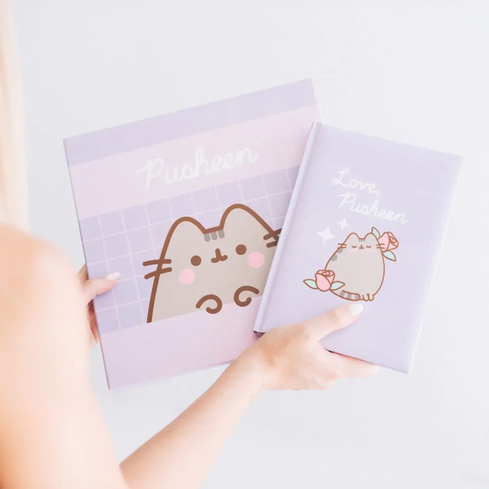 Pusheen Moments A5 caiet premium + set de pix poza produsului