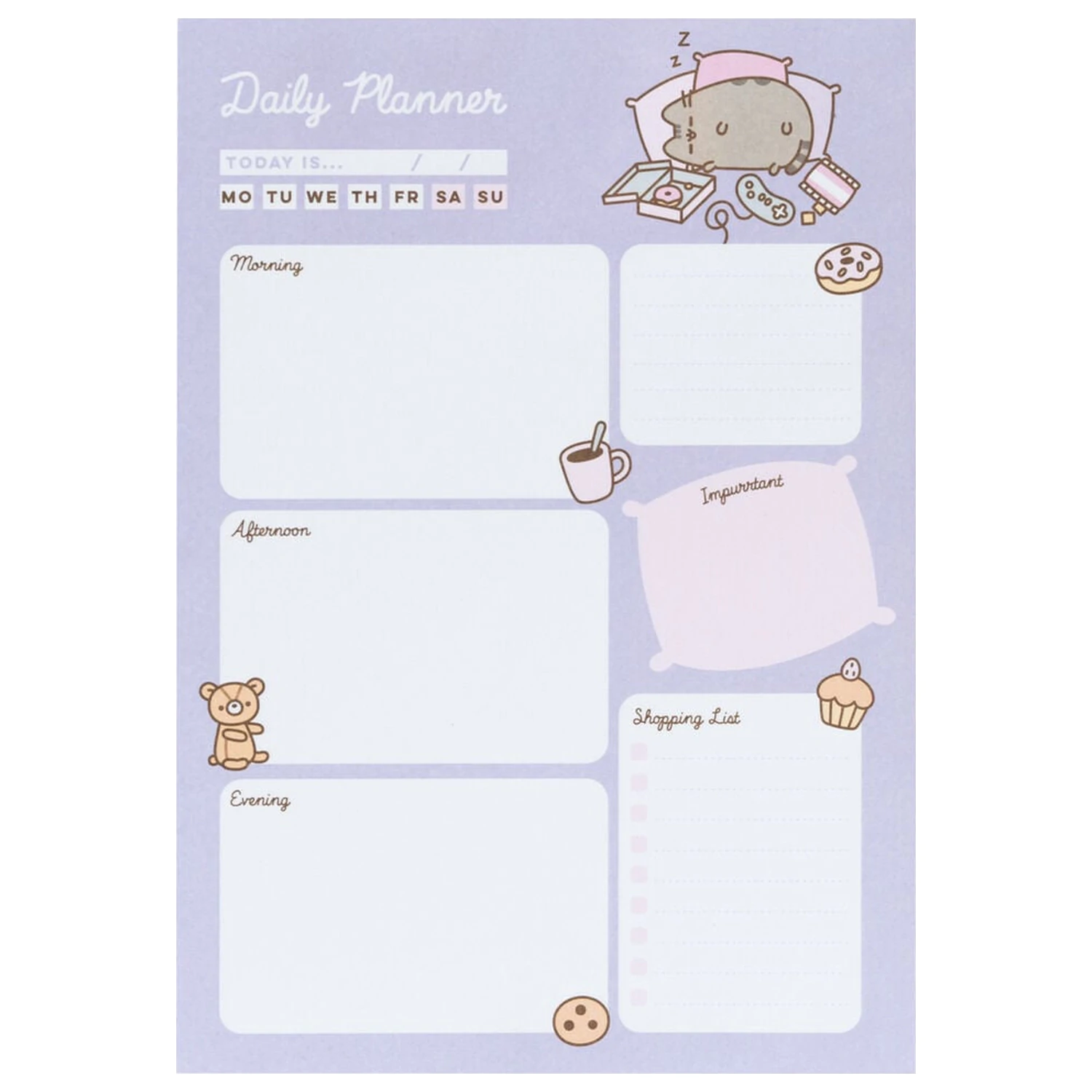 Pusheen Moments Agendă zilnică A5 poza produsului